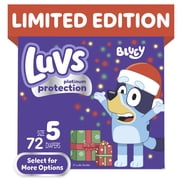 Luvs Platinum Protection Baby Diapers Size 5, 72 Count Select for More Options
