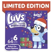 Luvs Platinum Protection Baby Diapers Size 6, 64 Count Select for More Options