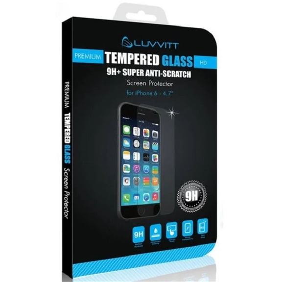 LUVVITT PREMIUM TEMPERED GLASS HD Screen Protector iPhone 6/6S