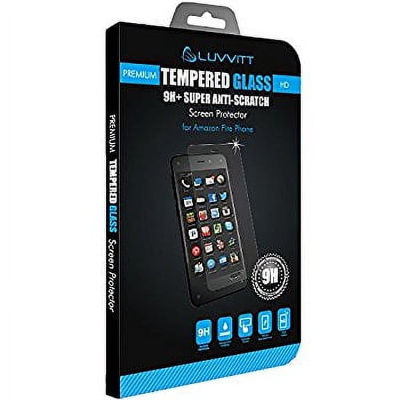 LUVVITT TEMPERED GLASS Screen Protector for Amazon Fire Phone - Crystal Clear