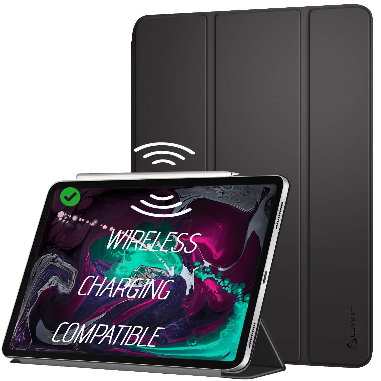 新品未開封　iPad Pro Smart Folio ケース ブラック Apple純正 iPad Proケース 13インチ（M4）用 Smart Folio ー