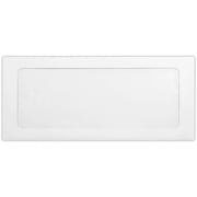LUX #10 Full Face Window Envelopes 4 1/8 x 9 1/2 1000/Pack 80lb. White FFW-10-80W-1000