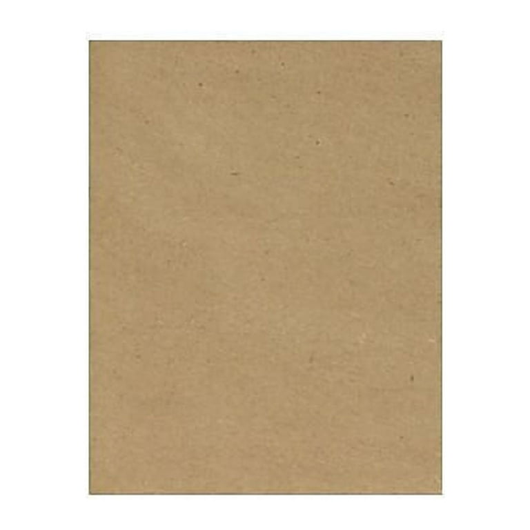Lux 148 lb. Cardstock Paper 8.5 x 11 Grocery Bag Brown 50 Sheets/Pack (81211-C-18GB-50)