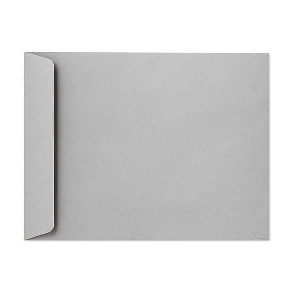 LUX 16" x 20" 28lbs. Jumbo Open End Envelopes Gray Kraft 50/Pack 30858-50