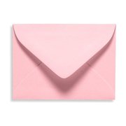 LUX 2 11/16 x 3 11/16 70lbs. #17 Mini Envelopes W/Glue, Candy Pink, 50/Pack