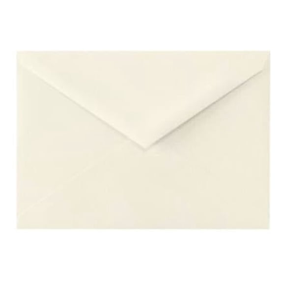 LUX 5 1/2 BAR Envelopes (4 3/8 x 5 3/4) 50/Box Natural Linen (512BAR-NLI-50)
