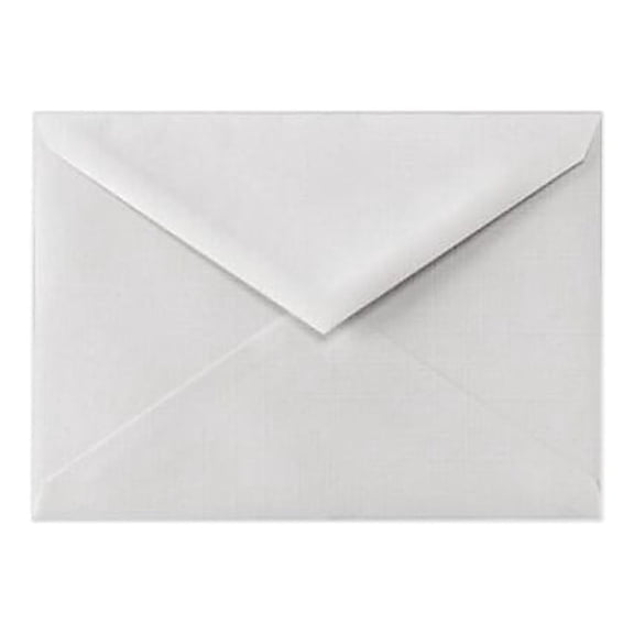 LUX 5 1/2 BAR Envelopes (4 3/8 x 5 3/4) 50/Box White Linen (512BAR-WLI-50)
