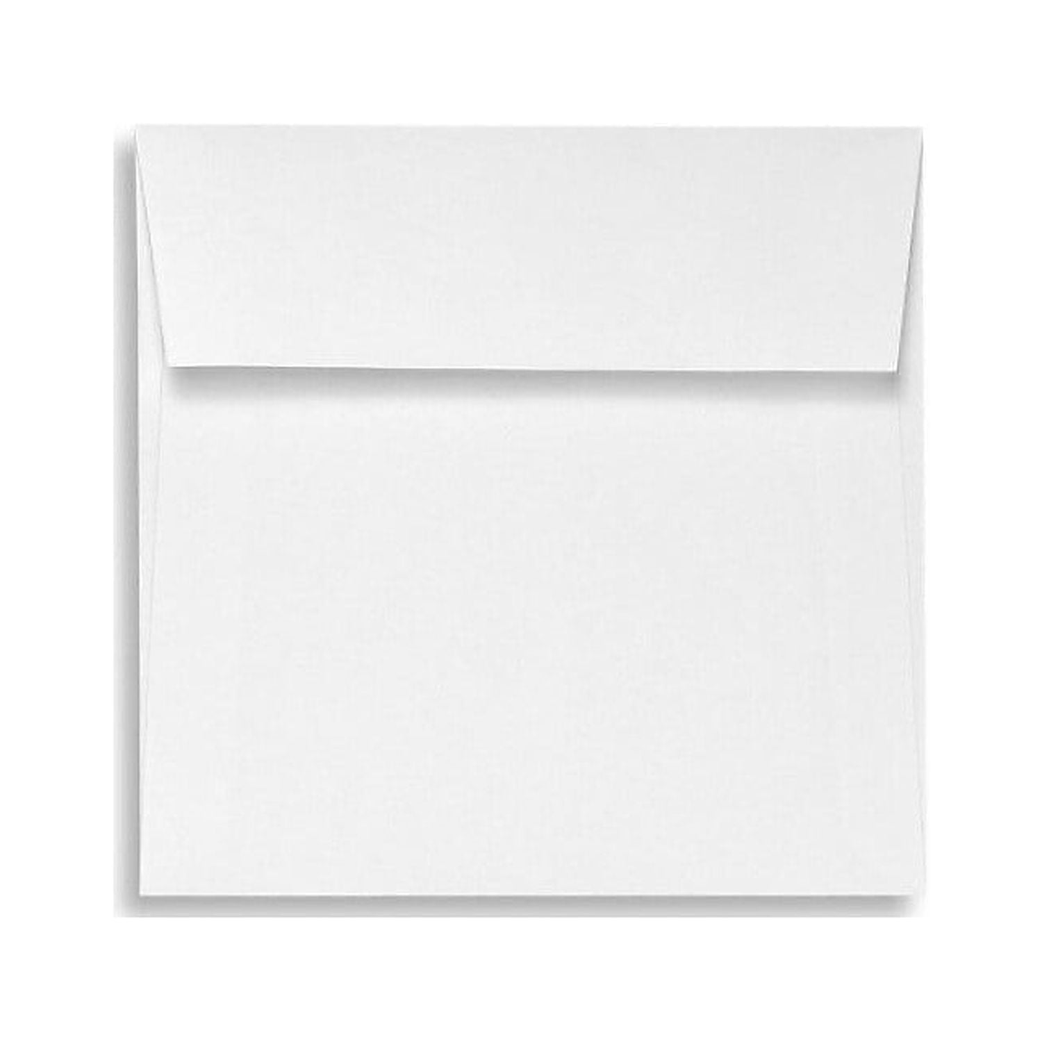 LUX 5 1/2 x 5 1/2 Square Envelopes 1000/Box White - 100% Recycled (8515