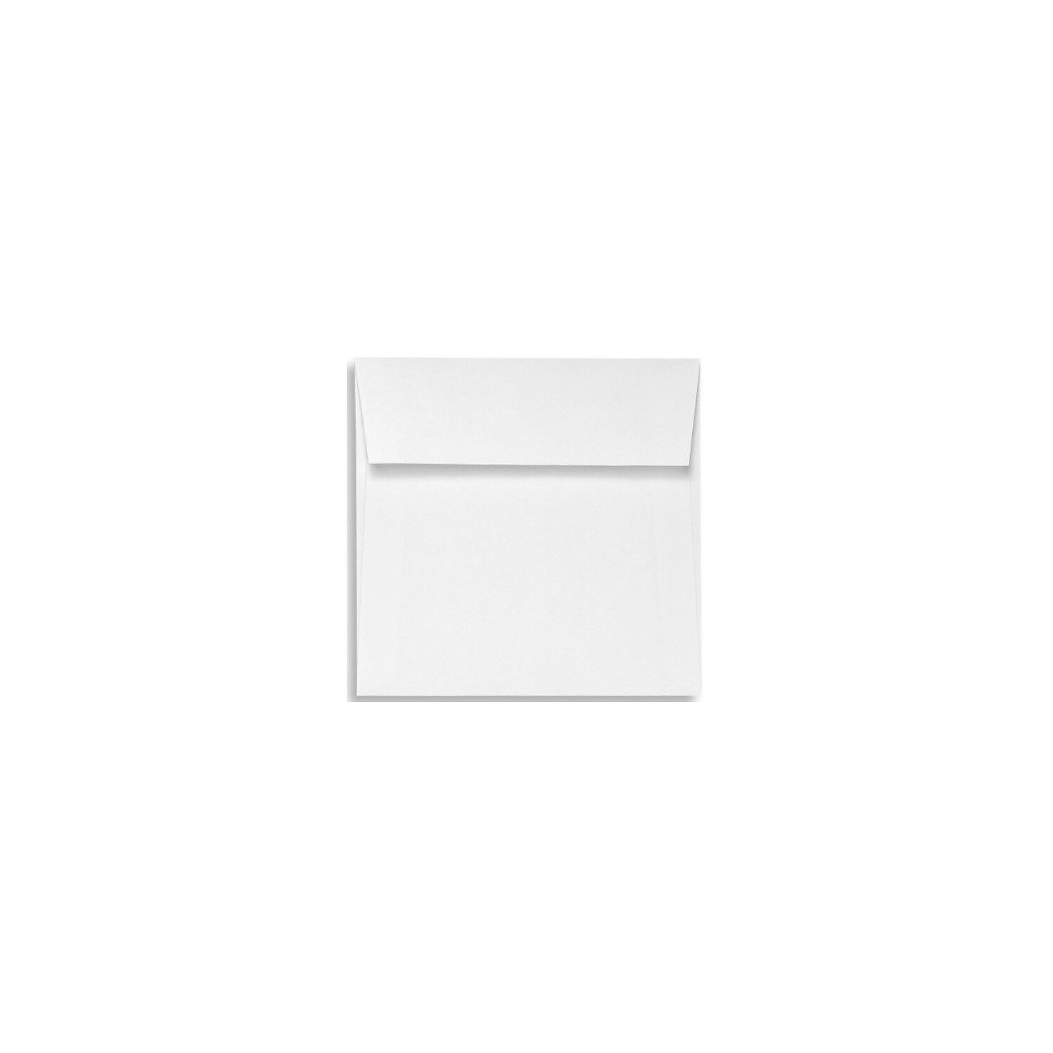 LUX 5 x 5 Square Envelopes 50/Box White 100 Recycled (8505WPC50