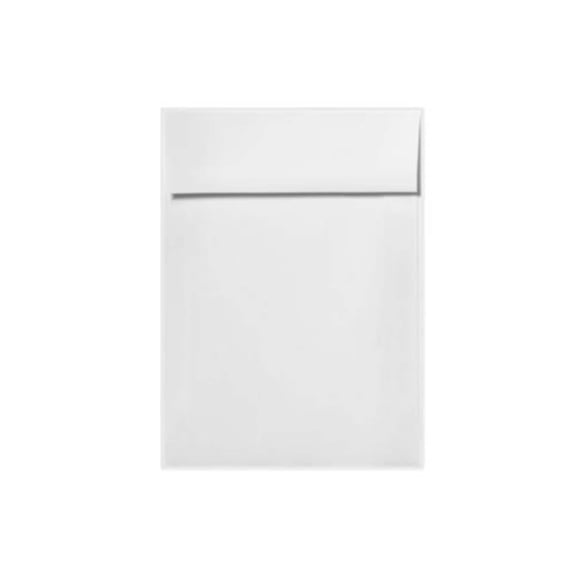LUX 7 1/4"x5 1/4" 70lbs Square Flap Vertical Env W/Peel & Press Bright WE 4880V-W-50