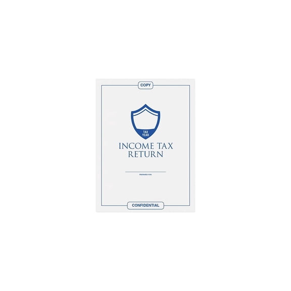 LUX 9" x 12" Open End Tax Envelopes 50/Pack 24 lb. Bright White (8193-TAX-50)
