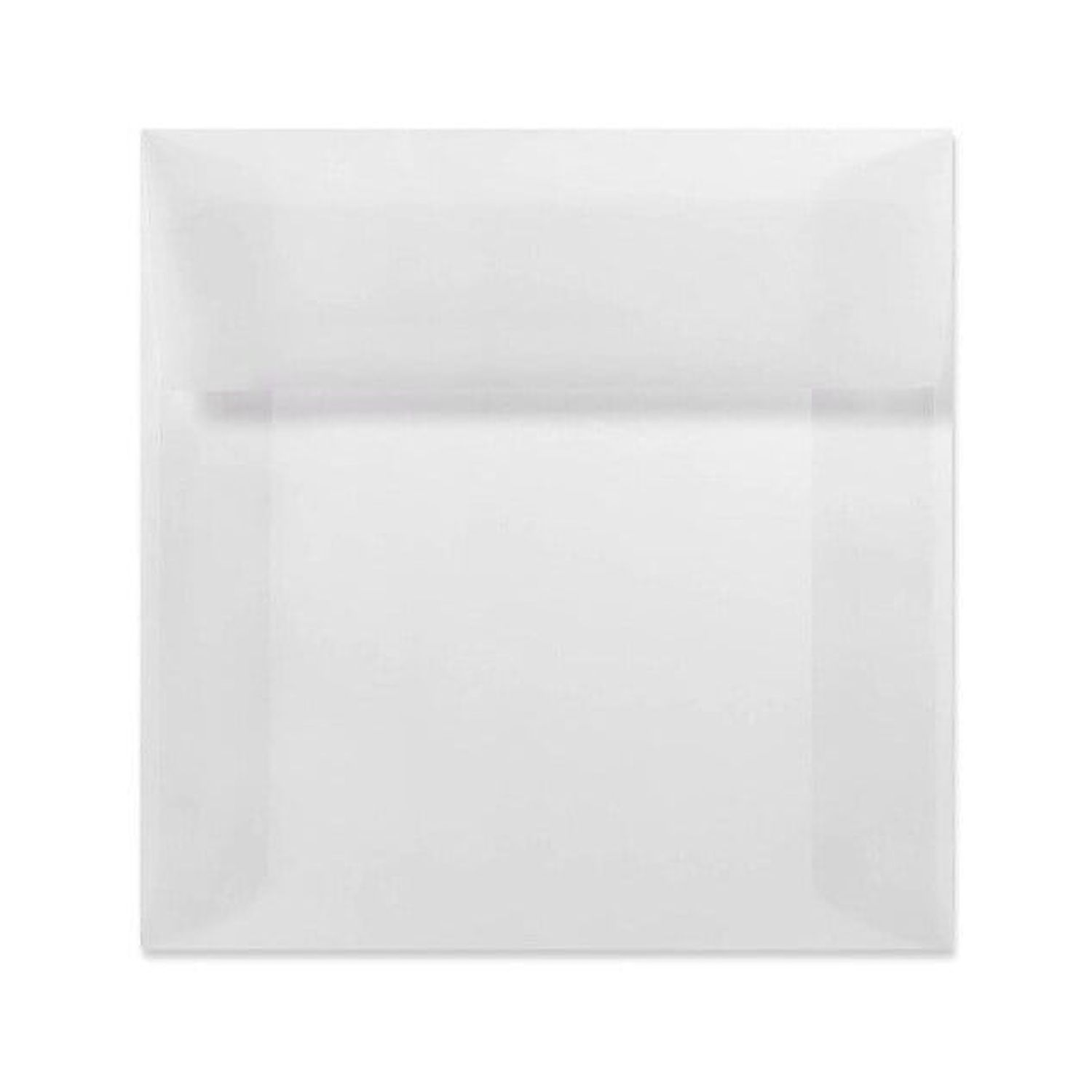 LUX 9 x 9 Square Envelopes 2 11/16 x 3 11/16 Clear Translucent 8585-50-50 