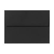 LUX A10 Invitation Envelopes 6 x 9 1/2 250/Box Midnight Black F-4590-B-250