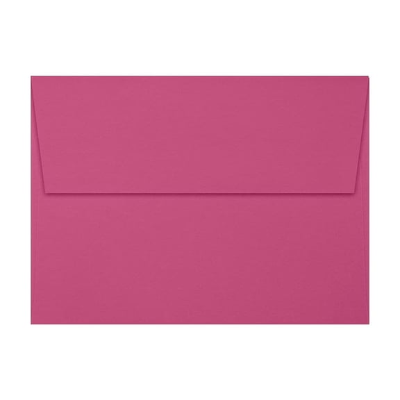 LUX A7 Invitation Envelopes 5 1/4 x 7 1/4 50/Box Magenta EX4880-10-50
