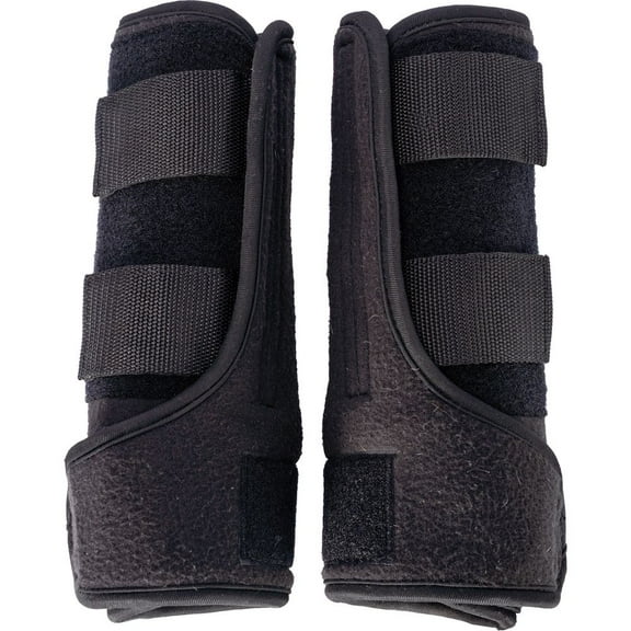 LUX Ceramic Therapy Quick-Wrap Horse Wraps | Color Black | Size Medium
