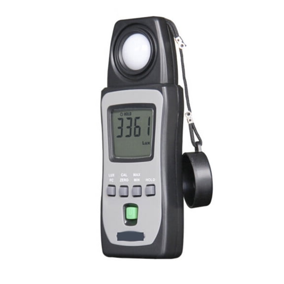 LUX/FC Lux Meter Light Tester Illuminometer Luminance Velocity Measurement Handheld Type Illuminometer Photometer Detector Measuring ,High Precision
