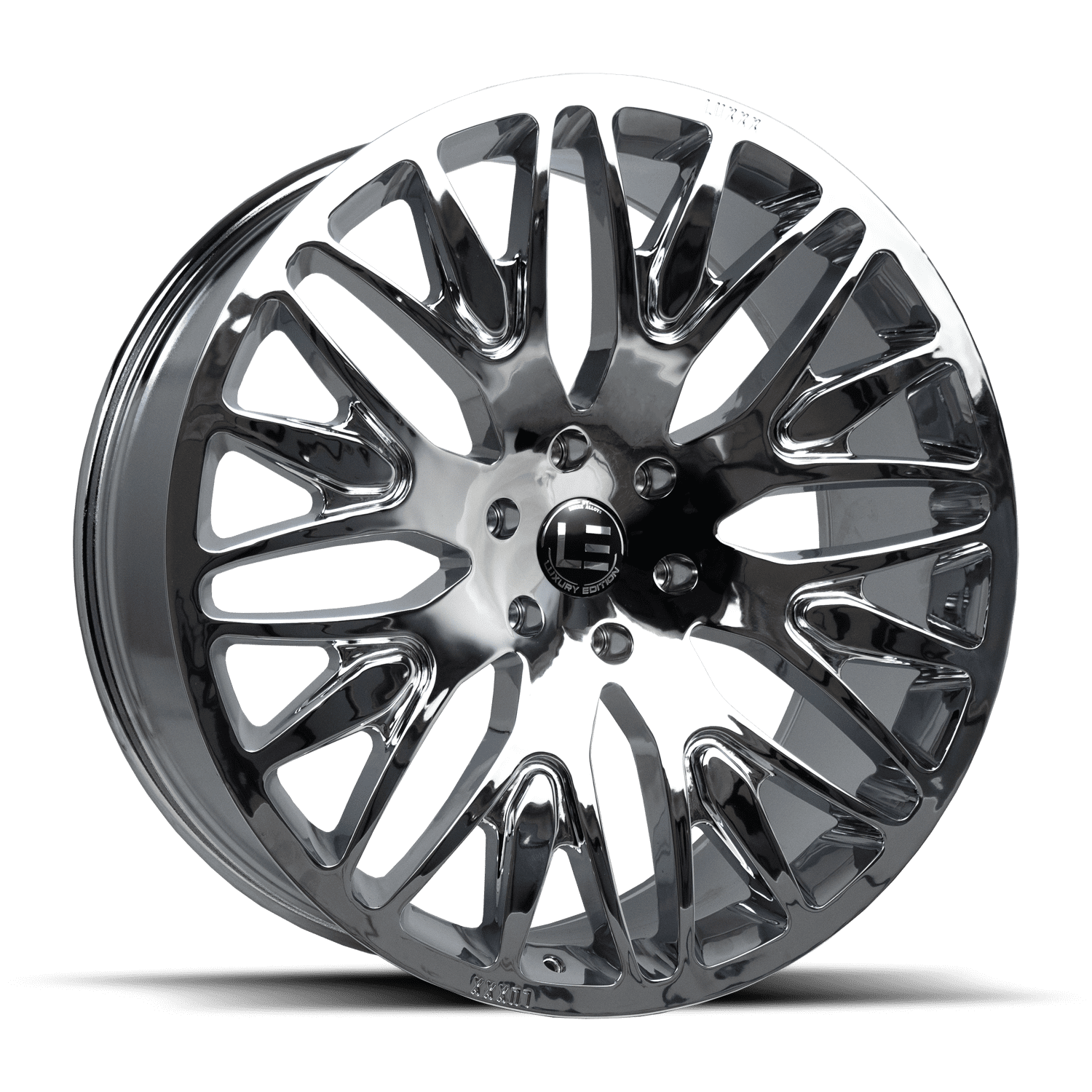 LUX LE7 22X9 5X112 +35 66.56 Chrome - Walmart.com