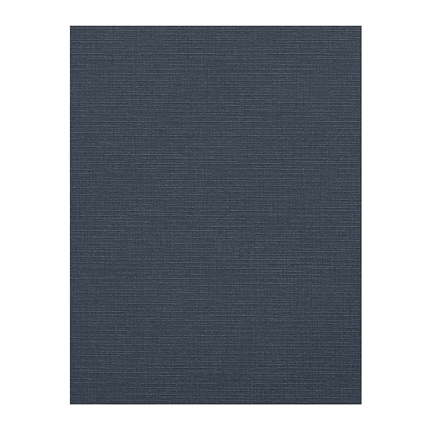 LUX Linen Collection 110 lb. Cardstock Paper 8.5" x 11" Nautical Linen