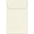 thumbnail image 1 of LUX Paper #1 Coin Envelopes, Natural White, 2.25 x 3.5 inches, 50/Pack, 1 of 3