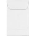thumbnail image 1 of LUX Paper #1 Coin Envelopes, White Linen, 2.25 x 3.5 inches, 250/Pack, 1 of 2