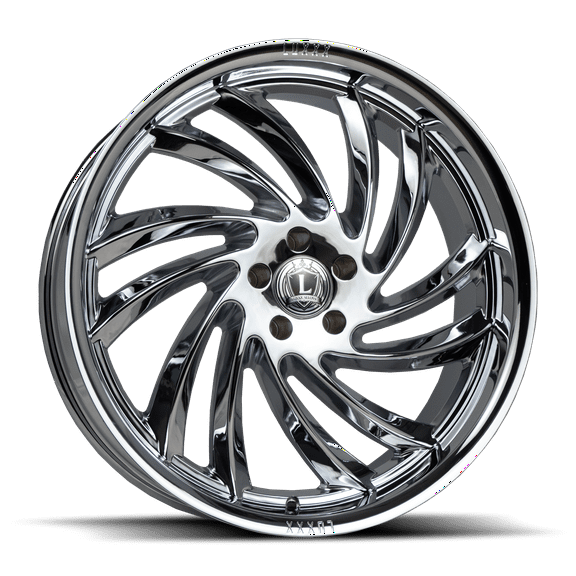 LUX26 24X10 5X115 +18 73.1 Chrome