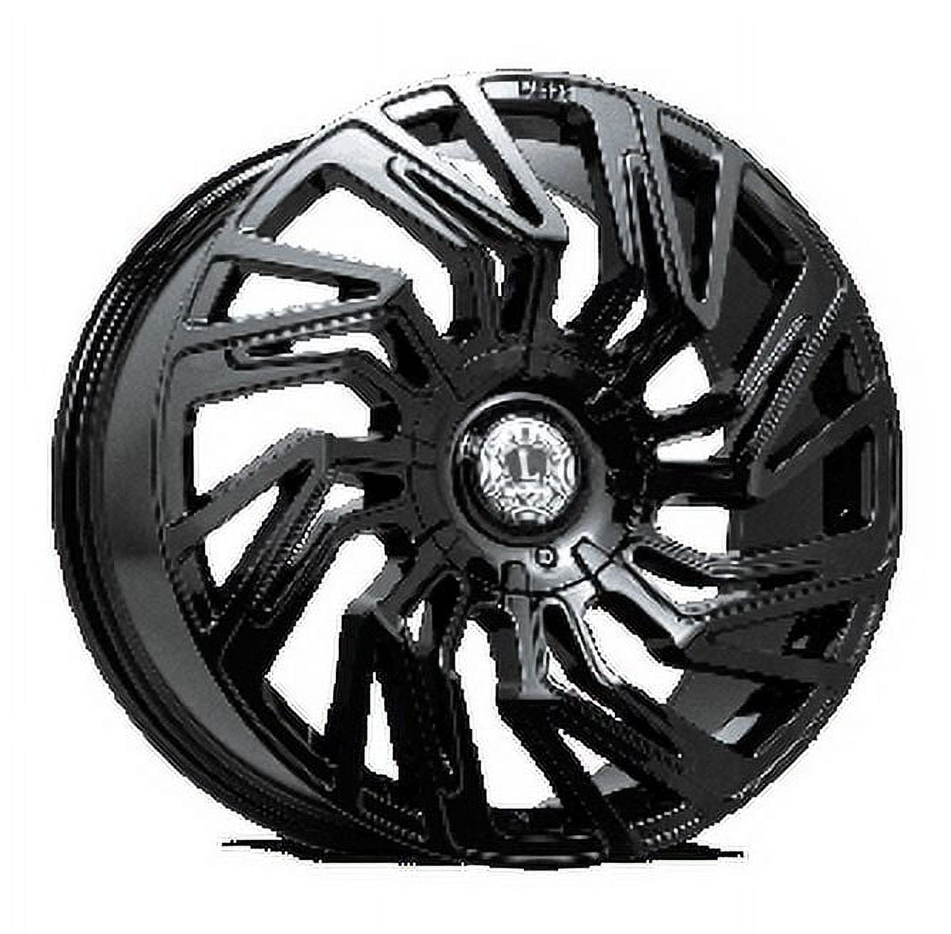 LUX28 22X9 6135/139.7 +30 87.1 Gloss Black