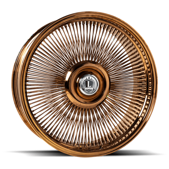 LUX37 WIRE WHEEL 20X9 5127 +0 78.1 Rose Gold