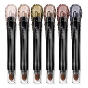 LUXAZA 6PCS Matte Cream Eyeshadow Sticks Set deal from Walmart