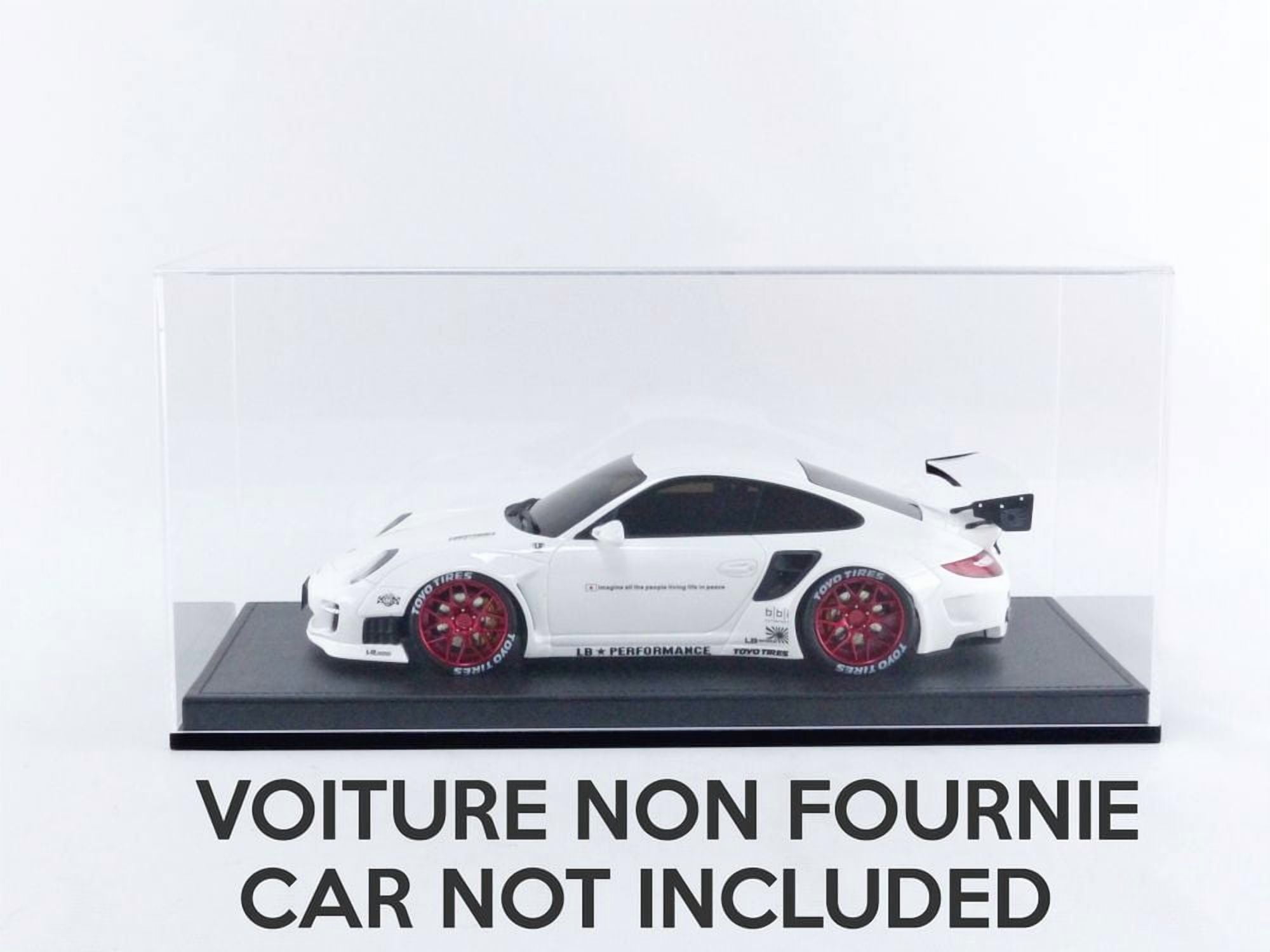 LUXCASE 1/18 - DISPLAY CASE Show-Case 1/18th - Black Leather - Walmart.com