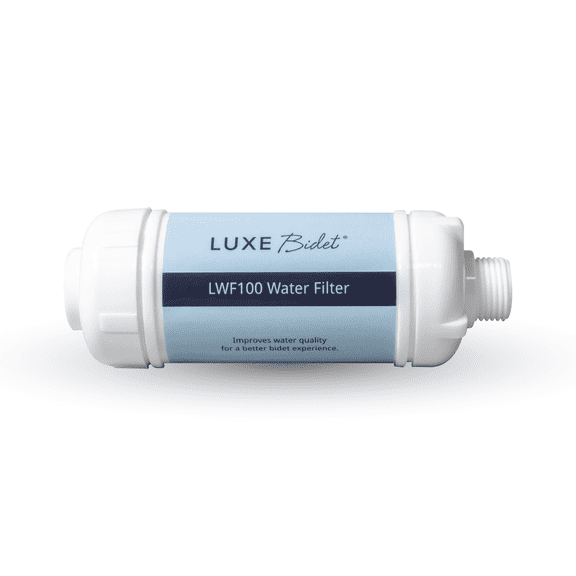 LUXE BIDET LWF100 Water Filter, Bidet Attachment with 4-in-1 Filtration System