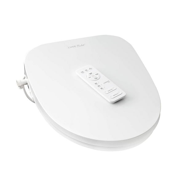 LUXE Bidet Luxelet E890 Electric Bidet Seat with Remote Control for
