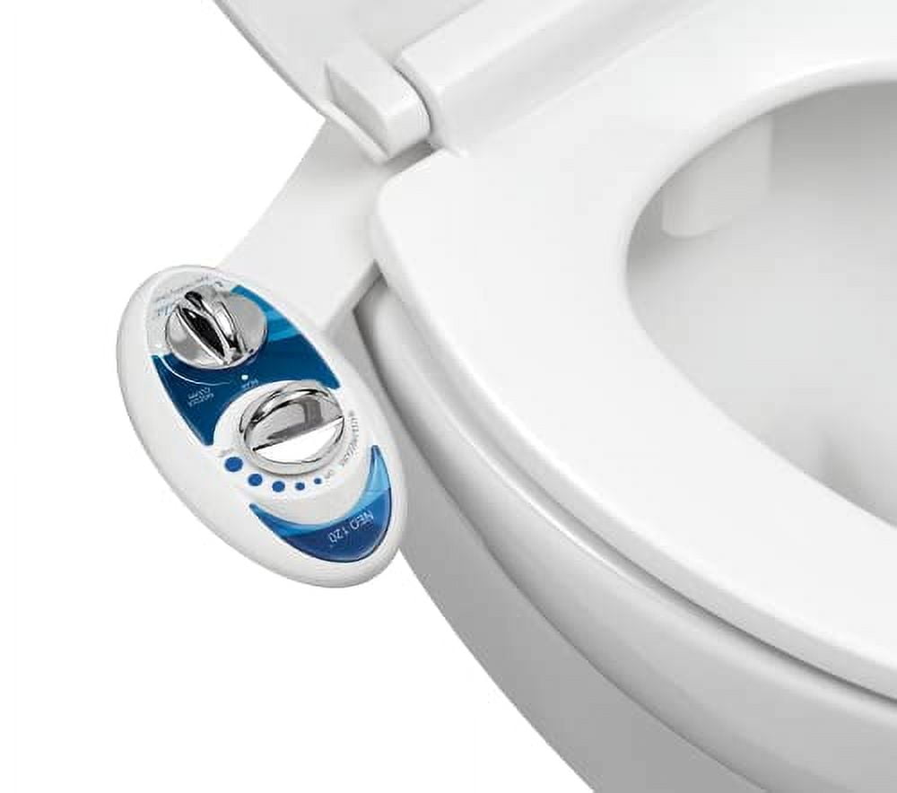 LUXE Bidet NEO 120 SelfCleaning Nozzle, Fresh Water NonElectric