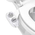 thumbnail interactive-video image 1 of LUXE Bidet NEO 185 Plus – Dual Nozzle, Bidet Attachment, EZ-Lift Hinges, 360° Self-Clean (Chrome), 1 of 12