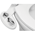 thumbnail image 1 of LUXE Bidet Neo 180 Luxury Fresh Water Dual-Nozzle Self-Cleaning Non-Electric Bidet Attachment, white, 1 of 10
