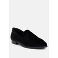 thumbnail image 1 of LUXE-LAP Black Velvet Handcrafted Loafers, 1 of 7