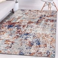 thumbnail image 1 of LUXE WEAVERS Abstract Modern Multi 5x7 Area Rug, Indoor Carpet, 1 of 7