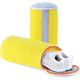 thumbnail image 1 of LUXEAR Shoe Washing Bag, 360° Wrap-Around Cleaning Shoe Washing Machine Bag, Durable Fluffy Chenille Fibers Shoe Laundry Bag with Zipper for All Shoe Types and Sizes, 2 Pcs, 1 of 6