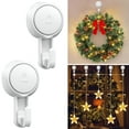 thumbnail image 1 of LUXEAR Suction Cup Hooks, Powerful Vacuum Heavy Duty Wreath Hanger, Waterproof Removable Shower Hooks for Bathroom Kitchen Christmas Ornaments 2 Pack, 1 of 11