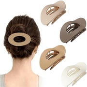 OHOB-COOL Flat Claw Clips Ergonomic & Comfortable Design Suitable for All Hair Lengths Secure Hold & Hair-Friendly Newly Upgraded