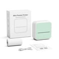 thumbnail image 1 of LUXERAD Mini Sticker Printer, Portable Thermal Label Maker with Free App & Templates, Green, 1 of 5