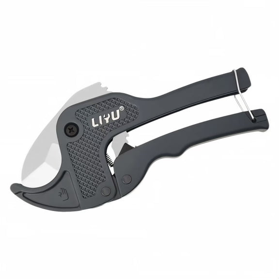 LUXERAD  PVC Pipe Cutter – Heavy-Duty Ratchet Tool for PVC, PEX, PE & PPR (Up to 1-5/8")