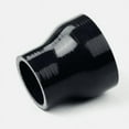thumbnail image 1 of LUXERAD  Straight Silicone Reducer Hose ,ID 2"-2 1/8"（51mm-54mm）,Length 3"(76mm),4-Ply (5.4mm) Reinforced Turbo/Intercooler/Intake Piping Coupler Industrial Hydraulic Hoses Black, 1 of 5