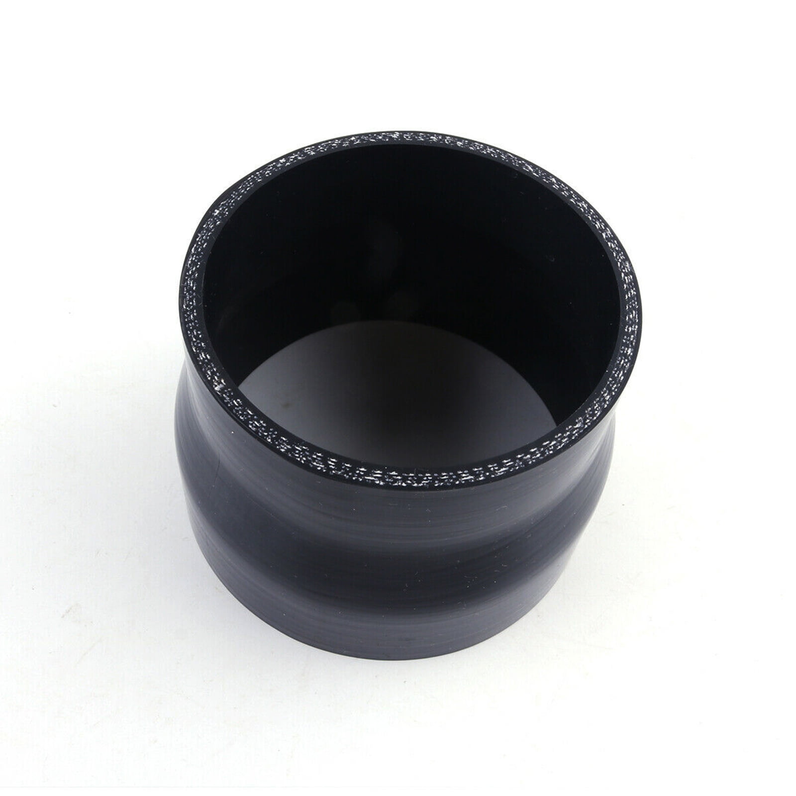 Silicone Hose 3.5 To 4 Inch 90° Degree Reducer  89mm-102mm Pipe Coupler Black - Foto 4