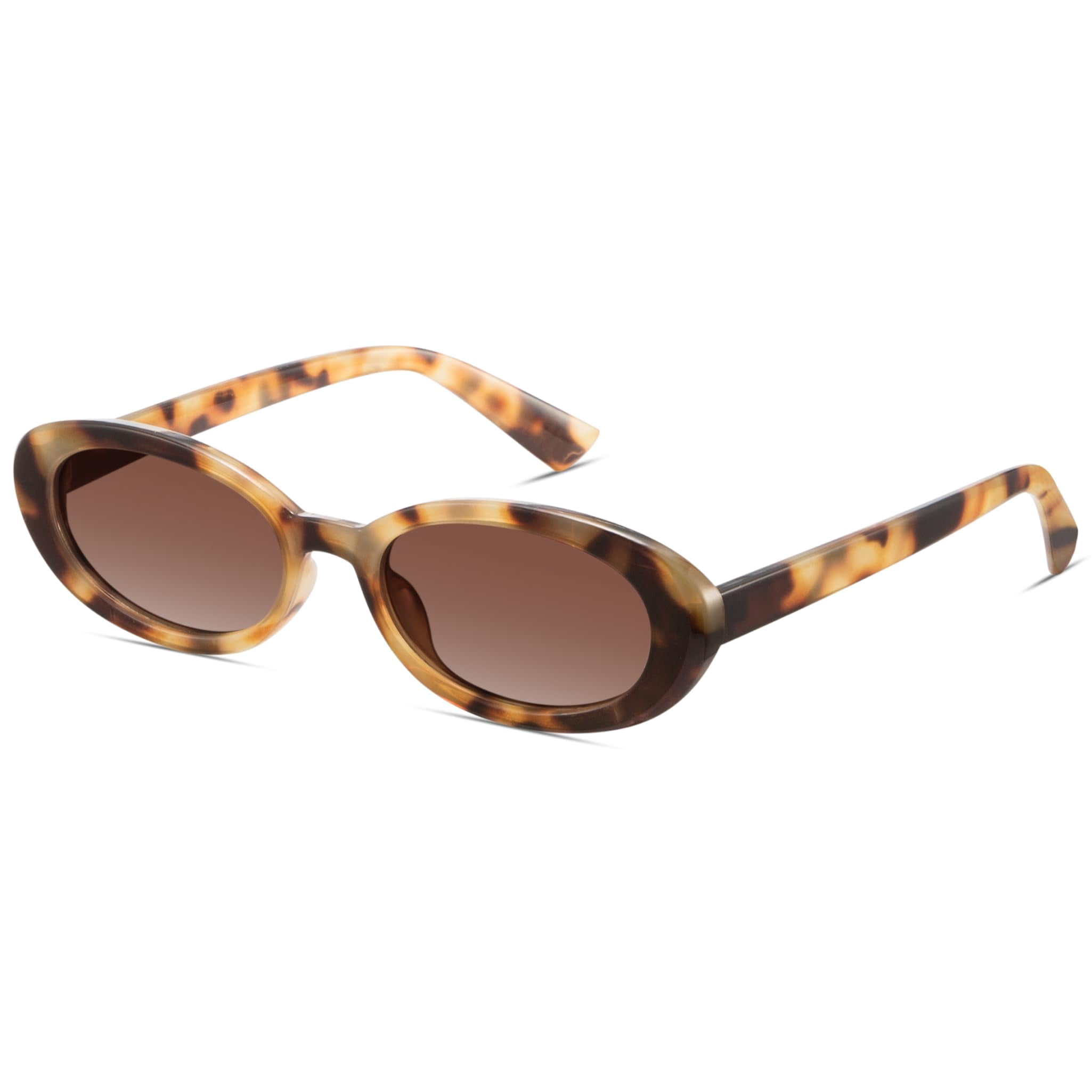 Trendy Oval Polarized Sunglasses with UV400 Protection Dollger Retro Polarized Oval Sunglasses for Women Trendy  main image 2