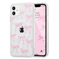 thumbnail image 1 of LUXERAD UEEBAI Magnetic Bow Case for iPhone 16PRO - MagSafe Compatible, Slim Clear Ribbon, Anti-Yellowing, 1 of 8