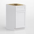thumbnail image 1 of LUXEYARD 18 in W White Shaker Kitchen Wall Cabinet with Soft Close Door, Ready to Assemble, 1 of 8