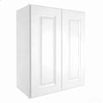 thumbnail image 1 of LUXEYARD 24 in W White Shaker Kitchen Wall Cabinet, 12 in D x 30 in H, 1 of 7