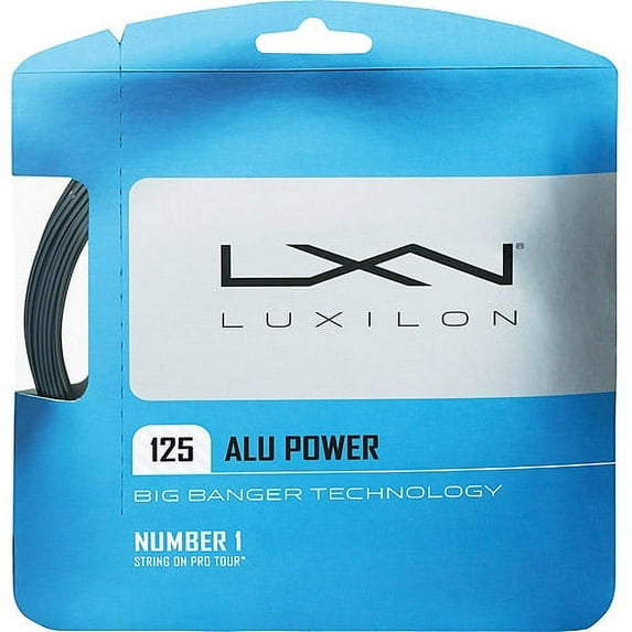 LUXILON Big Banger ALU Power Ice 1.25 Tennis String Set