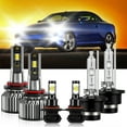 thumbnail image 1 of LUXIVORA For Lexus IS300 2001-2002 6x Combo LED HID Headlight Hi/Lo Bulb + Fog Lamp 6500K, 1 of 8