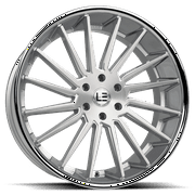 LUXLE9 SSL 26X10 5X139.7 +20 78.1 Brushed Face Milled Stainless Steel Lip
